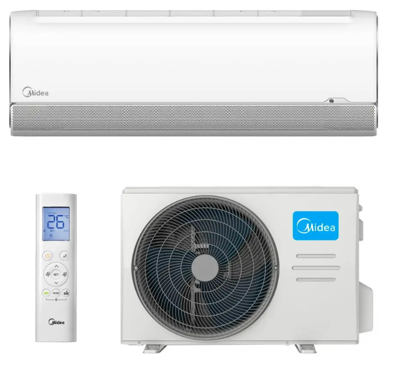 Midea sieninis bevėjis šilumos siurblys BREEZELESS+ MSFAAU-09HRFN8-QRD6GW + MOX230-09HFN8-QRD6GW-B 2,6/3,8 kW nuotrauka